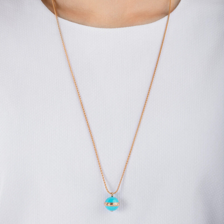 Piaget Possession collier met hanger roodgoud met diamant - G33PA400 - #3 Piaget Possession collier met hanger roodgoud met diamant - G33PA400 - #3