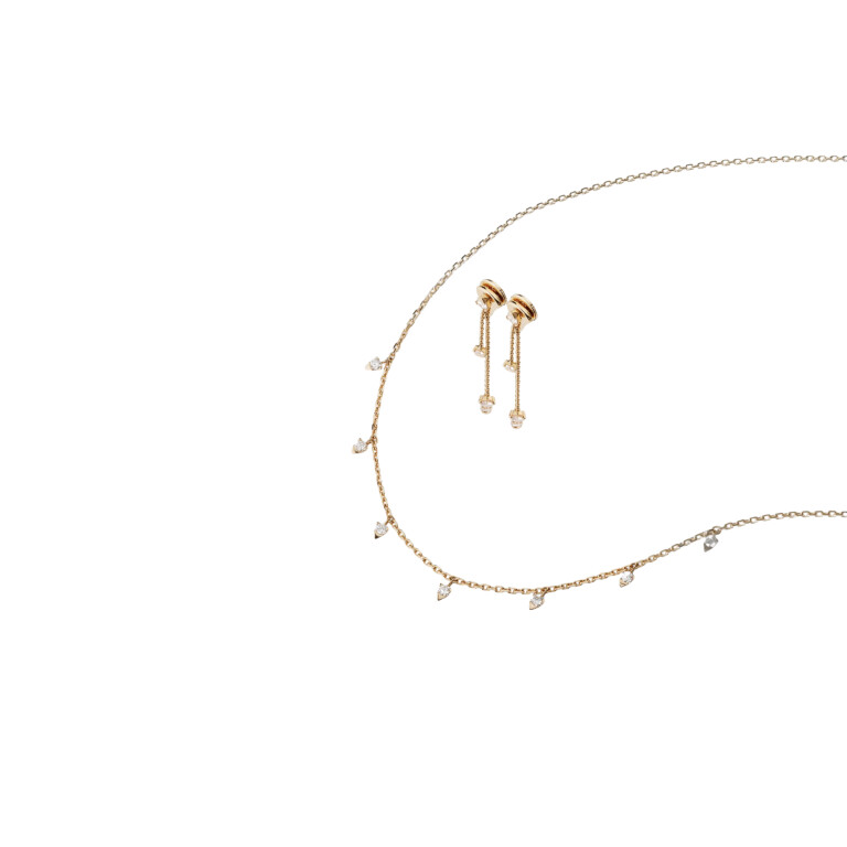 Piaget Sunlight collier roodgoud met diamant - G37R0500 - #7 Piaget Sunlight collier roodgoud met diamant - G37R0500 - #7