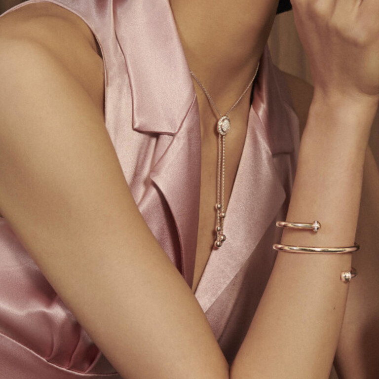 Piaget Possession collier met hanger roodgoud met diamant - G33PE500 - #2 Piaget Possession collier met hanger roodgoud met diamant - G33PE500 - #2