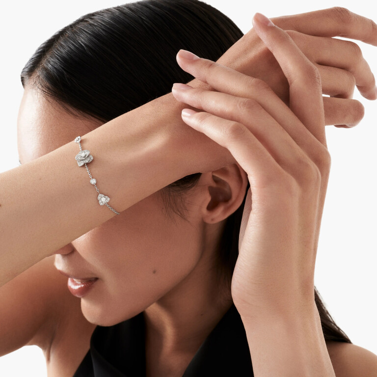 Piaget Rose armband witgoud met diamant - G36U6400 - #4 Piaget Rose armband witgoud met diamant - G36U6400 - #4