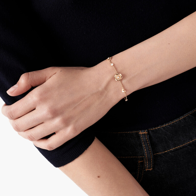 Piaget Rose armband roodgoud met diamant - G36U6300 - #4 Piaget Rose armband roodgoud met diamant - G36U6300 - #4