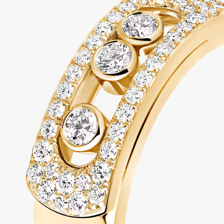 Messika Move Noa ring geelgoud met diamant - 6129-YG - #5 Messika Move Noa ring geelgoud met diamant - 6129-YG - #5