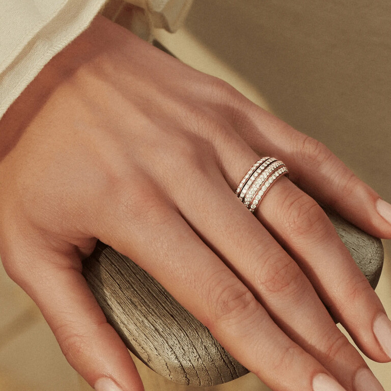 Piaget Possession ring roodgoud met diamant - G34P1B00 - #4 Piaget Possession ring roodgoud met diamant - G34P1B00 - #4