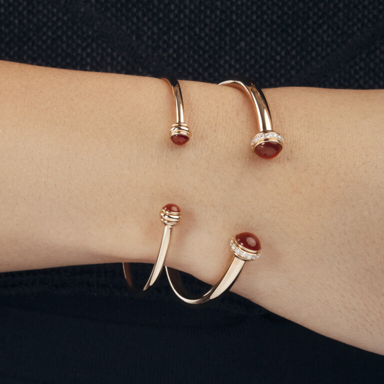 Piaget Possession spang armband roodgoud met Carneool - G36PC500 - #5 Piaget Possession spang armband roodgoud met Carneool - G36PC500 - #5