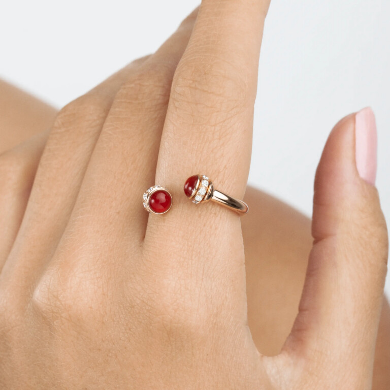 Piaget Possession ring roodgoud met diamant - G34P8D00 - #4 Piaget Possession ring roodgoud met diamant - G34P8D00 - #4