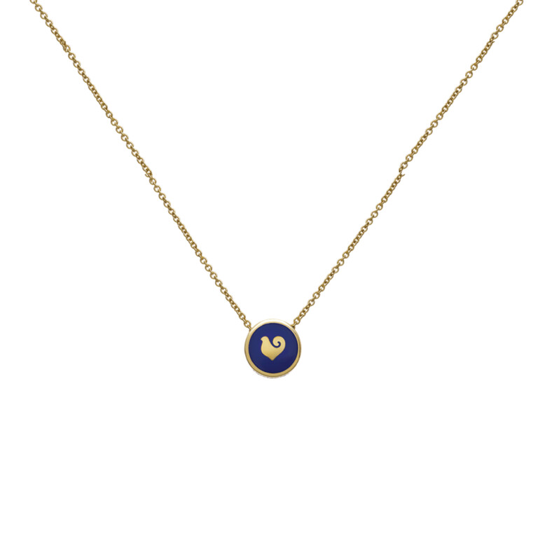 Chantecler Paillettes collier met hanger roodgoud - 42315 - #2 Chantecler Paillettes collier met hanger roodgoud - 42315 - #2