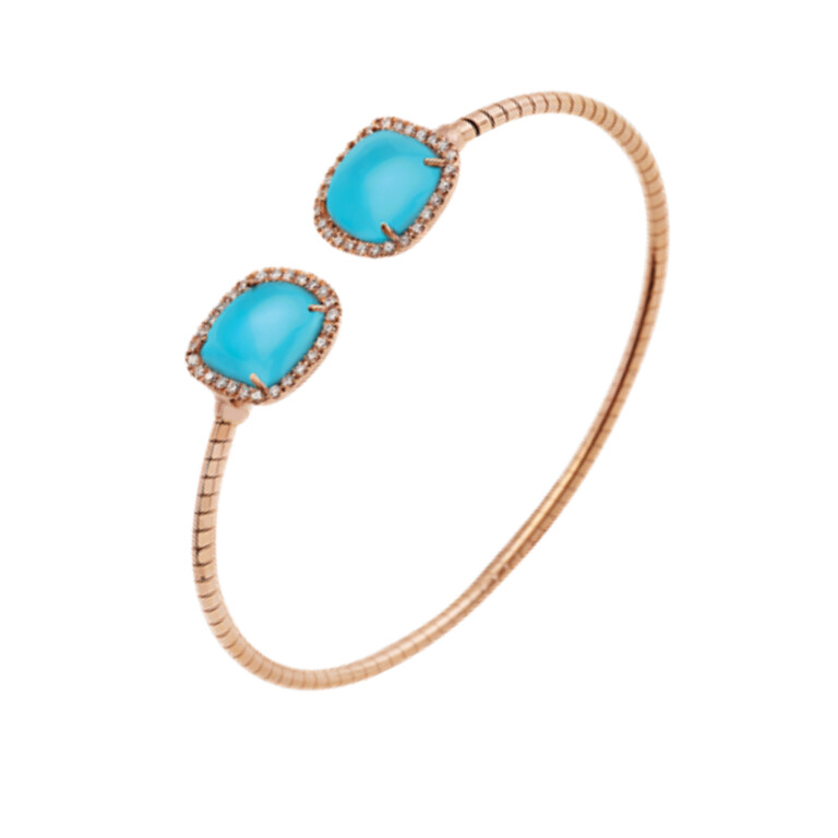 Chantecler Enchanté spang armband roodgoud met diamant - 41658 - #2 Chantecler Enchanté spang armband roodgoud met diamant - 41658 - #2