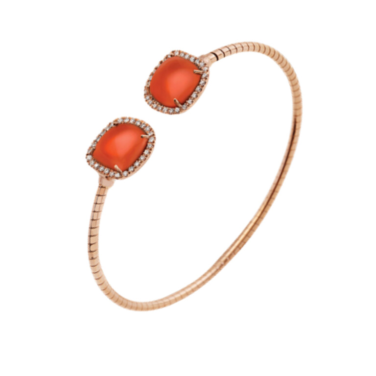 Chantecler Enchanté spang armband roodgoud met diamant - 41653 - #2 Chantecler Enchanté spang armband roodgoud met diamant - 41653 - #2