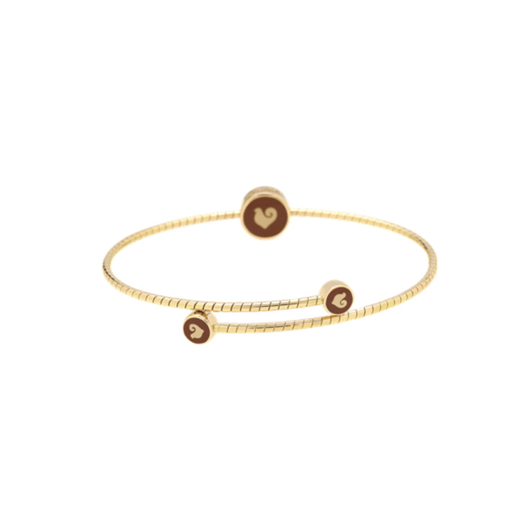 Chantecler Paillettes armband roodgoud met diamant - 41414 - #3 Chantecler Paillettes armband roodgoud met diamant - 41414 - #3