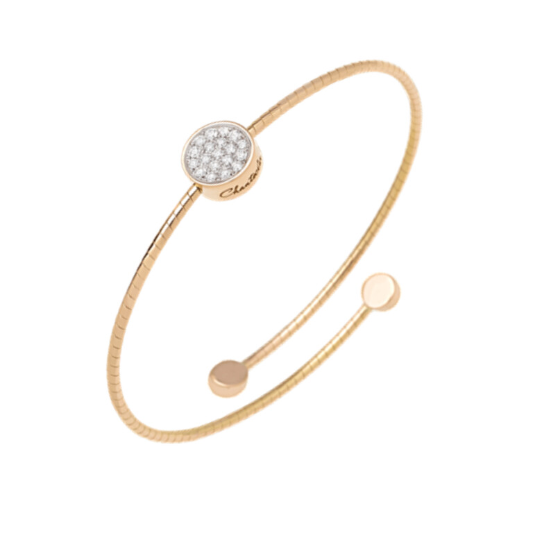 Chantecler Paillettes armband roodgoud met diamant - 41412 - #2 Chantecler Paillettes armband roodgoud met diamant - 41412 - #2