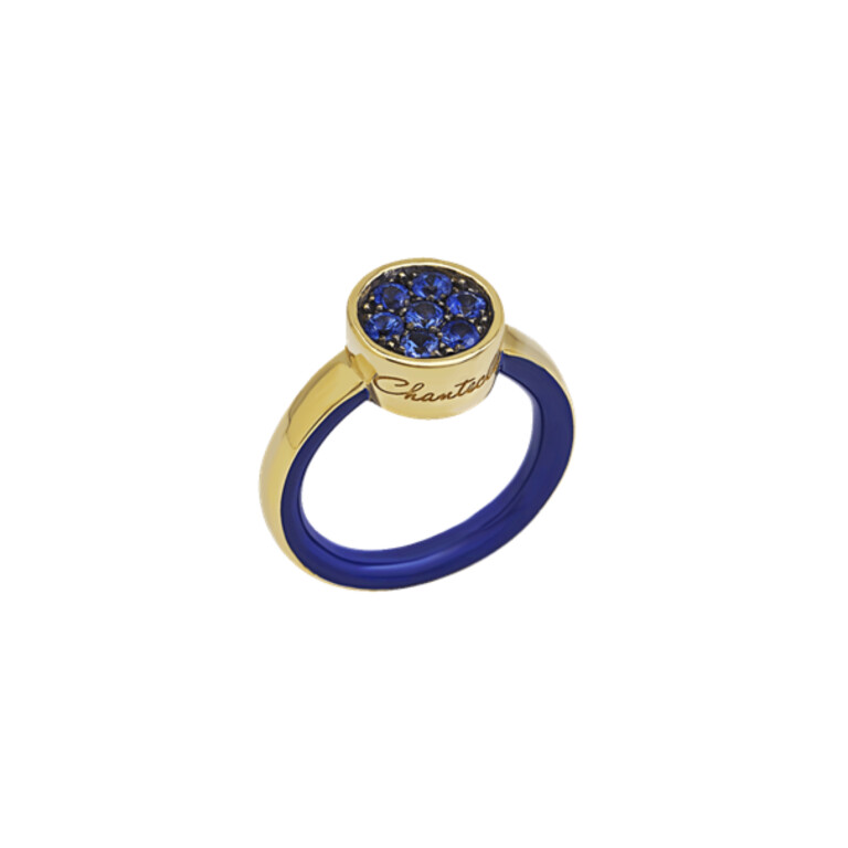 Chantecler Paillettes ring geelgoud - 41271 - #1 Chantecler Paillettes ring geelgoud - 41271 - #1