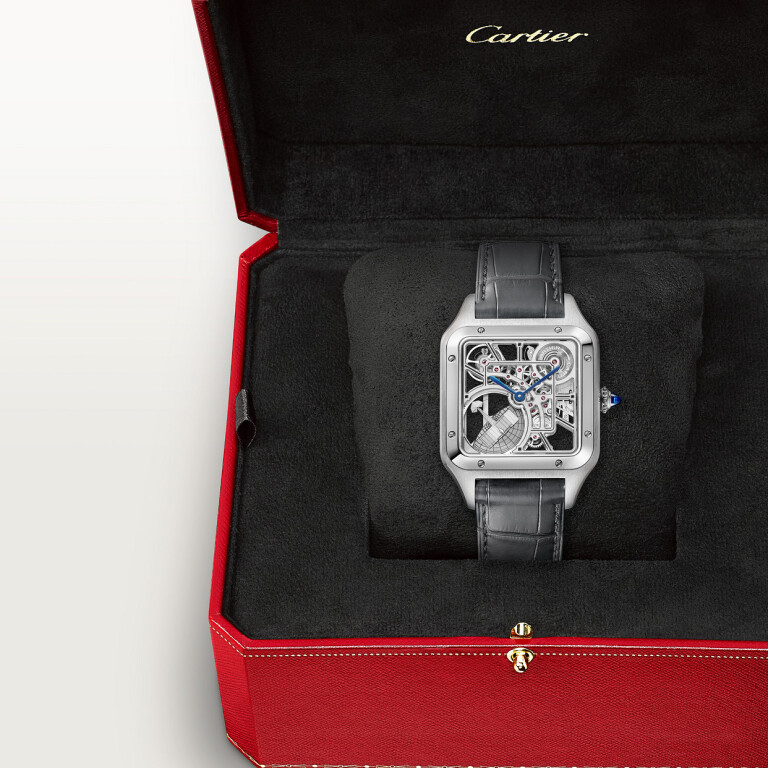 Cartier Santos de Cartier Santos-Dumont Skeleton LM - WHSA0032 - #8 Cartier Santos de Cartier Santos-Dumont Skeleton LM - WHSA0032 - #8