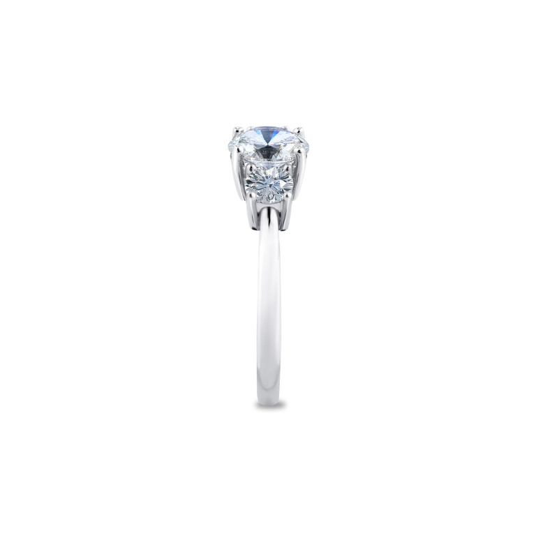 Royal Asscher Eulalia ring witgoud met diamant - R.166.RAOV.WG.3 HRD - #2 Royal Asscher Eulalia ring witgoud met diamant - R.166.RAOV.WG.3 HRD - #2