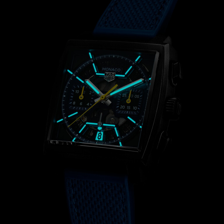 TAG Heuer Monaco Chronograph Skeleton Dark Blue 39mm - CBL2188.FT6261 - #6 TAG Heuer Monaco Chronograph Skeleton Dark Blue 39mm - CBL2188.FT6261 - #6