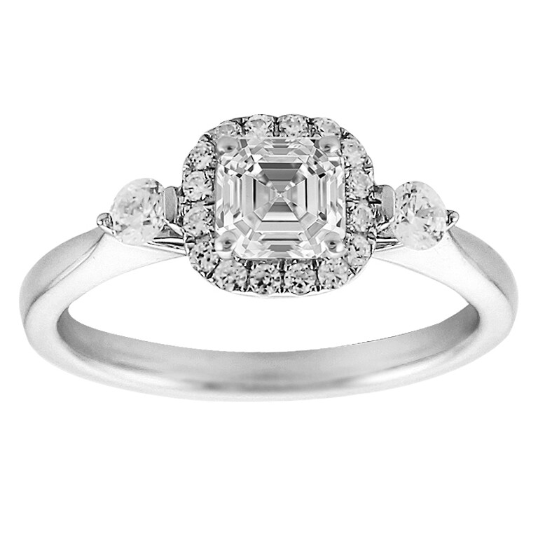 Aida Ring - Royal Asscher - R.74.3371.RAC.18WG.14 GIA Aida Ring - Royal Asscher - R.74.3371.RAC.18WG.14 GIA