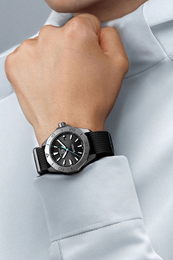 TAG Heuer Aquaracer horloge schaap en citroen juweliers