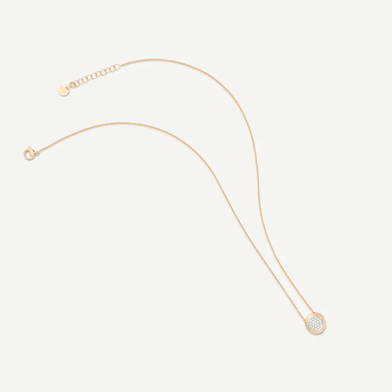 Marco Bicego Jaipur collier geel/wit goud met diamant - CB1809-B - #4 Marco Bicego Jaipur collier geel/wit goud met diamant - CB1809-B - #4