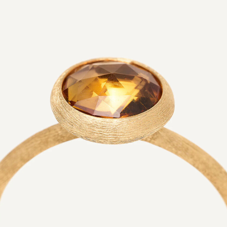 Marco Bicego Jaipur ring geelgoud met Citrien - AB632-QG01 - #2 Marco Bicego Jaipur ring geelgoud met Citrien - AB632-QG01 - #2