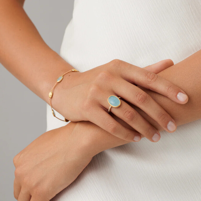 Marco Bicego Siviglia ring geelgoud met diamant - AB610-B_AQ01 - #2 Marco Bicego Siviglia ring geelgoud met diamant - AB610-B_AQ01 - #2