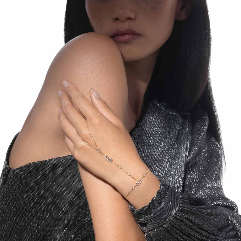 Messika Move Uno armband geelgoud met diamant - 12021-YG - #3 Messika Move Uno armband geelgoud met diamant - 12021-YG - #3