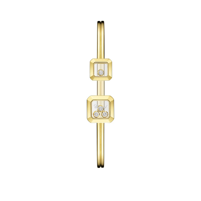 Chopard Happy Diamonds Icons Square armband geelgoud met diamant - 85A114-0002 - #3 Chopard Happy Diamonds Icons Square armband geelgoud met diamant - 85A114-0002 - #3