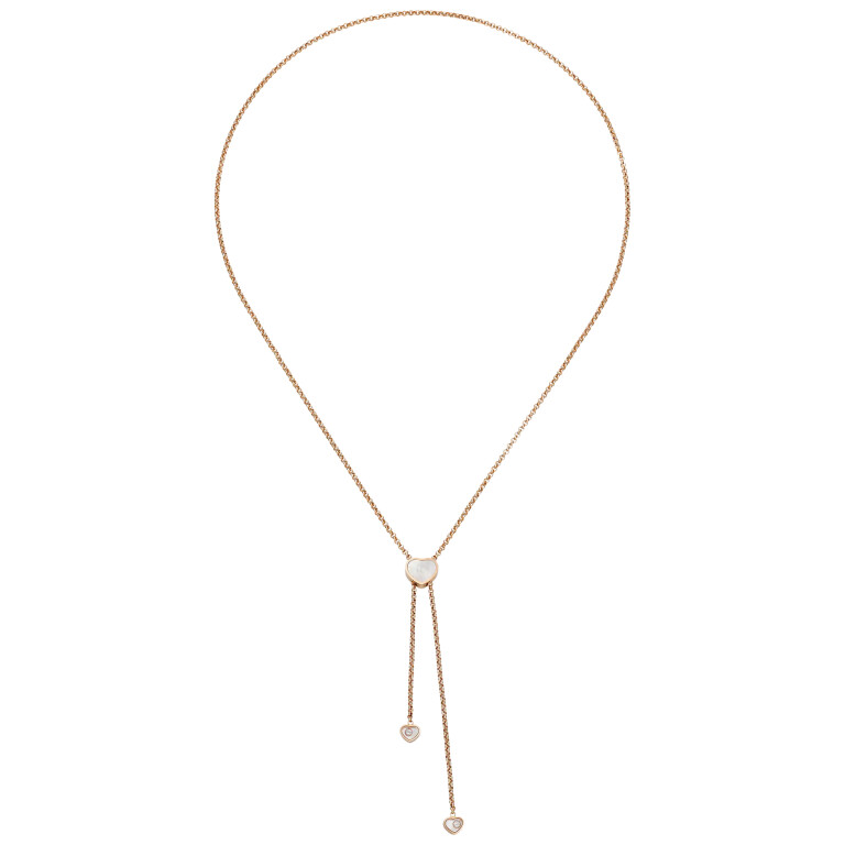 Chopard Happy Diamonds Happy Hearts collier roodgoud met diamant - 81A148-5301 - #2 Chopard Happy Diamonds Happy Hearts collier roodgoud met diamant - 81A148-5301 - #2