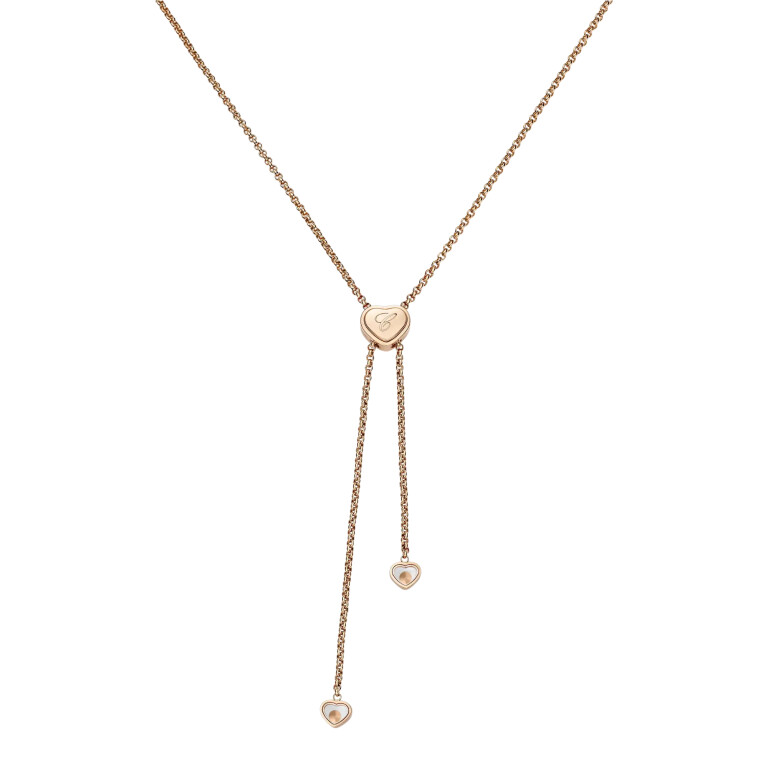 Chopard Happy Diamonds Happy Hearts collier roodgoud met diamant - 81A148-5301 - #3 Chopard Happy Diamonds Happy Hearts collier roodgoud met diamant - 81A148-5301 - #3