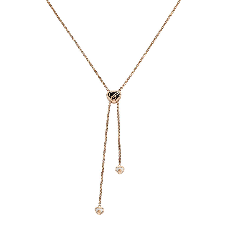 Chopard Happy Diamonds Happy Hearts collier roodgoud met diamant - 81A148-5201 - #3 Chopard Happy Diamonds Happy Hearts collier roodgoud met diamant - 81A148-5201 - #3
