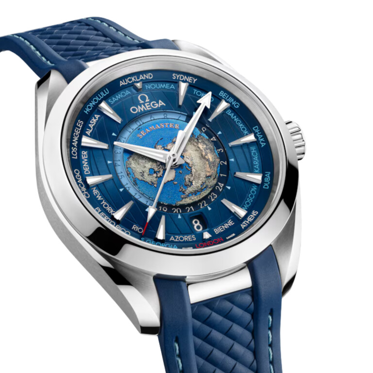 Omega Seamaster Aqua Terra 150M GMT Worldtimer 43mm - 220.12.43.22.03.001 - #2 Omega Seamaster Aqua Terra 150M GMT Worldtimer 43mm - 220.12.43.22.03.001 - #2