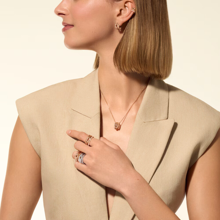 Fred Force 10 Rise ring roodgoud met diamant - 4B1020-000 - #3 Fred Force 10 Rise ring roodgoud met diamant - 4B1020-000 - #3