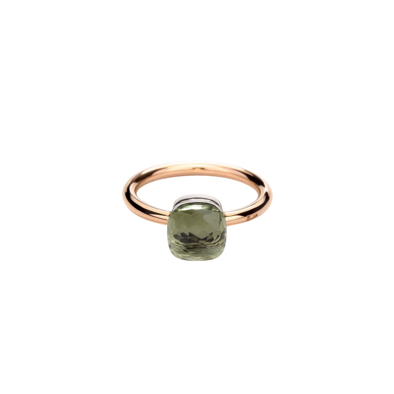 Pomellato Nudo Petit ring rosé/wit goud met Prasioliet - PAB4030 O6000 000PA - #3 Pomellato Nudo Petit ring rosé/wit goud met Prasioliet - PAB4030 O6000 000PA - #3