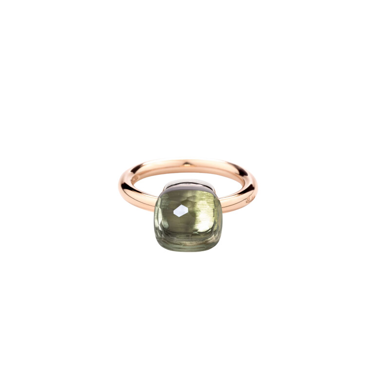 Pomellato Nudo ring rosé/wit goud met Prasioliet - PAA1100 O6000 000PA - #2 Pomellato Nudo ring rosé/wit goud met Prasioliet - PAA1100 O6000 000PA - #2