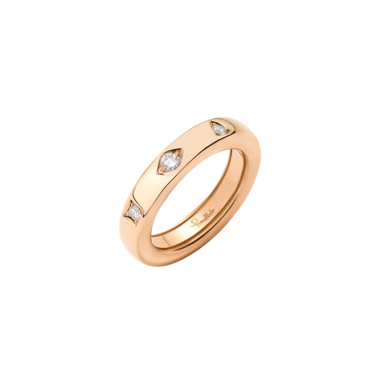 Pomellato Iconica ring roodgoud met diamant - PAC4005 O7000 DB000 - #1 Pomellato Iconica ring roodgoud met diamant - PAC4005 O7000 DB000 - #1
