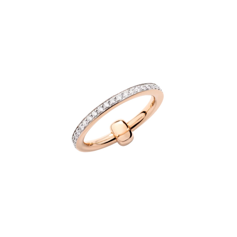 Pomellato Pomellato Together ring roodgoud met diamant - PAC4015 O7WHR DB000 - #2 Pomellato Pomellato Together ring roodgoud met diamant - PAC4015 O7WHR DB000 - #2