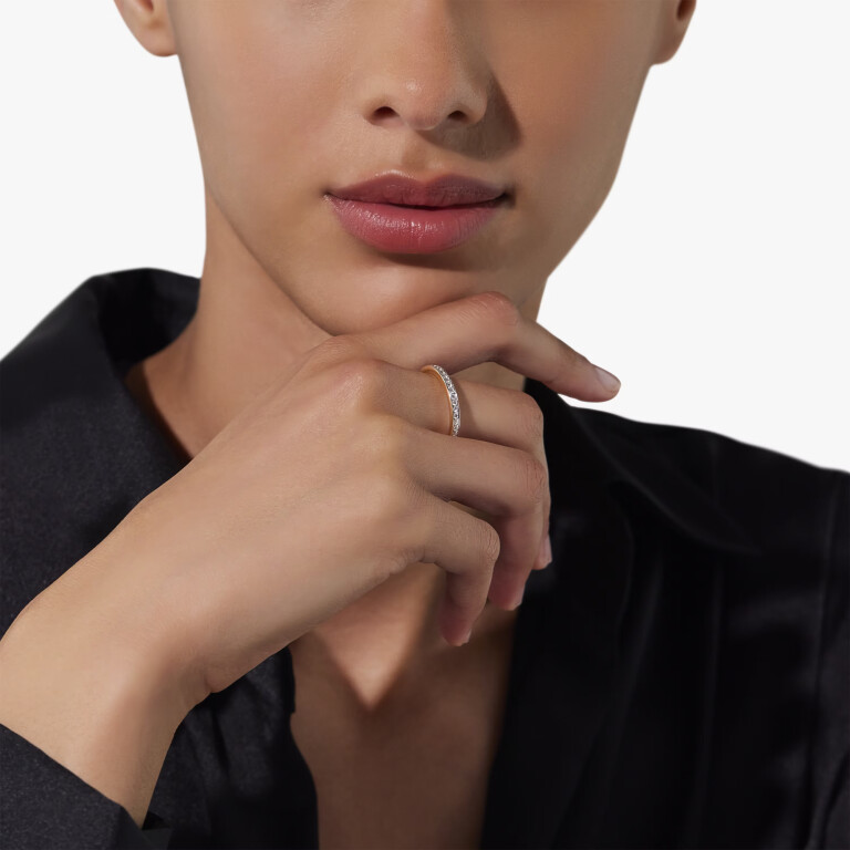 Pomellato Pomellato Together ring roodgoud met diamant - PAC4015 O7WHR DB000 - #6 Pomellato Pomellato Together ring roodgoud met diamant - PAC4015 O7WHR DB000 - #6