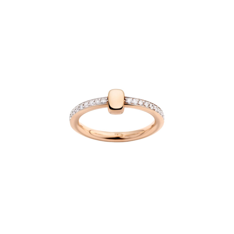 Pomellato Pomellato Together ring roodgoud met diamant - PAC4015 O7WHR DB000 - #3 Pomellato Pomellato Together ring roodgoud met diamant - PAC4015 O7WHR DB000 - #3