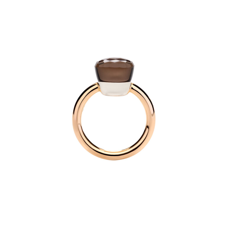 Pomellato Nudo ring rosé/wit goud met Kwarts - PAA1100 O6000 000QF - #3 Pomellato Nudo ring rosé/wit goud met Kwarts - PAA1100 O6000 000QF - #3