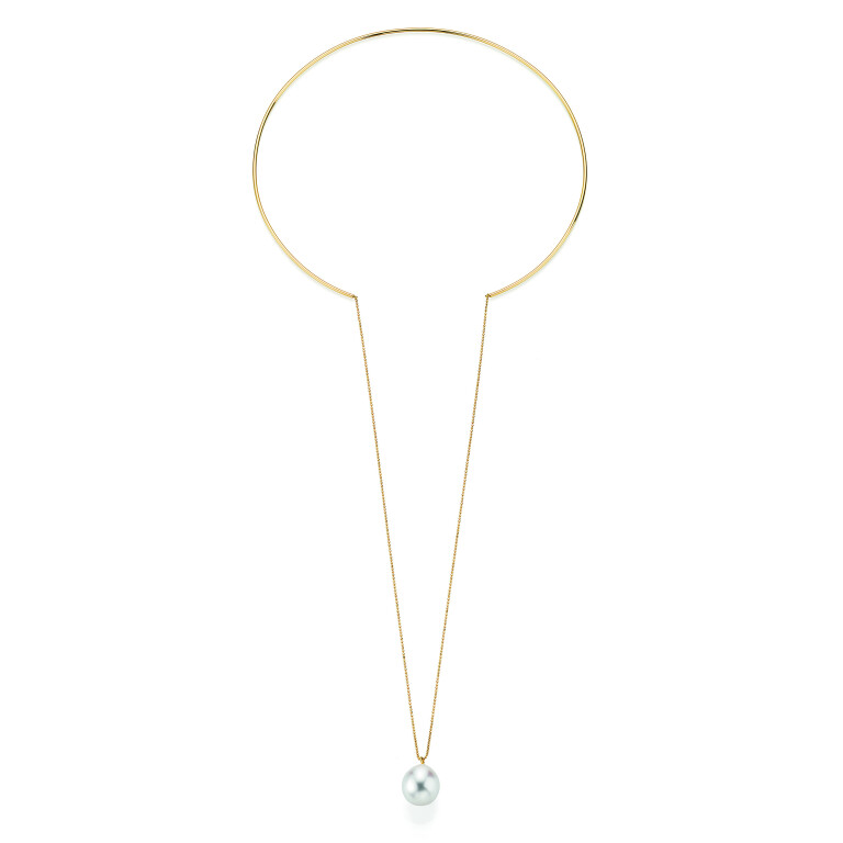 Yana Nesper Open Mind collier geelgoud - OM18 - #8 Yana Nesper Open Mind collier geelgoud - OM18 - #8