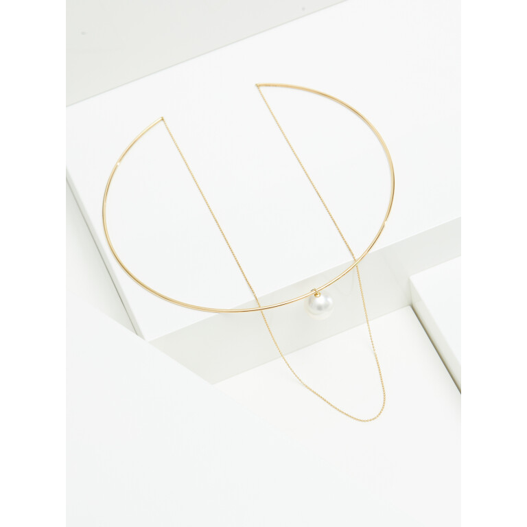 Yana Nesper Open Mind collier geelgoud - OM18 - #10 Yana Nesper Open Mind collier geelgoud - OM18 - #10