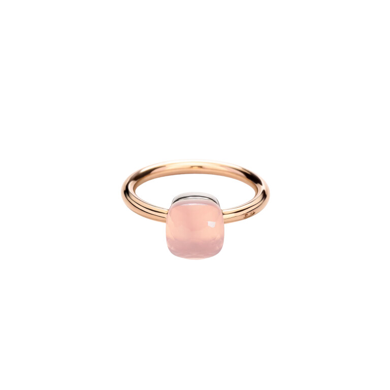 Pomellato Nudo Petit ring rosé/wit goud met Kwarts - PAB4030 O6000 000QR - #2 Pomellato Nudo Petit ring rosé/wit goud met Kwarts - PAB4030 O6000 000QR - #2