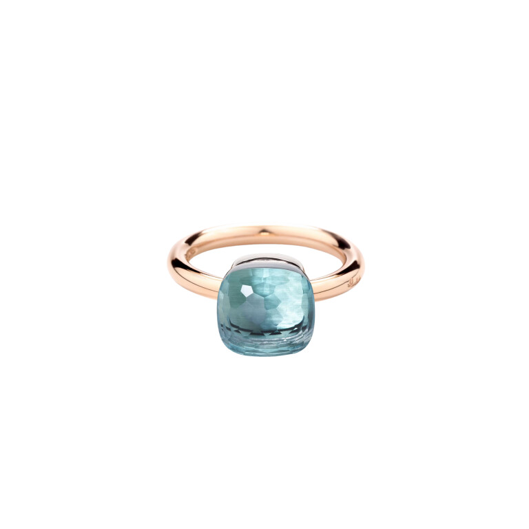 Pomellato Nudo ring rosé/wit goud met Topaas - PAA1100 O6000 000OY - #2 Pomellato Nudo ring rosé/wit goud met Topaas - PAA1100 O6000 000OY - #2