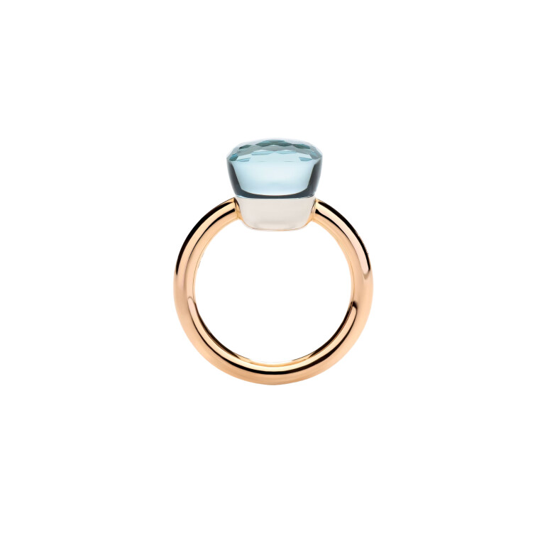 Pomellato Nudo ring rosé/wit goud met Topaas - PAA1100 O6000 000OY - #3 Pomellato Nudo ring rosé/wit goud met Topaas - PAA1100 O6000 000OY - #3