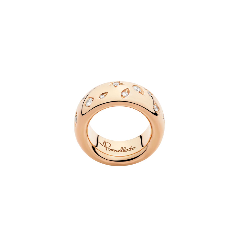 Pomellato Iconica ring roodgoud met diamant - PA91060 O7000 DB000 - #3 Pomellato Iconica ring roodgoud met diamant - PA91060 O7000 DB000 - #3