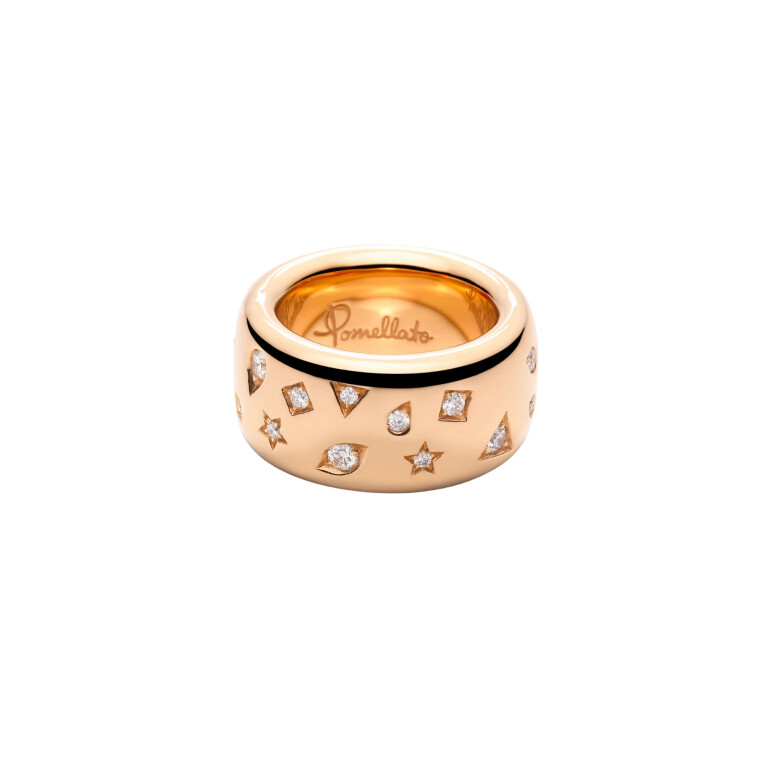 Pomellato Iconica ring roodgoud met diamant - PA9106D O7000 DB000 - #2 Pomellato Iconica ring roodgoud met diamant - PA9106D O7000 DB000 - #2