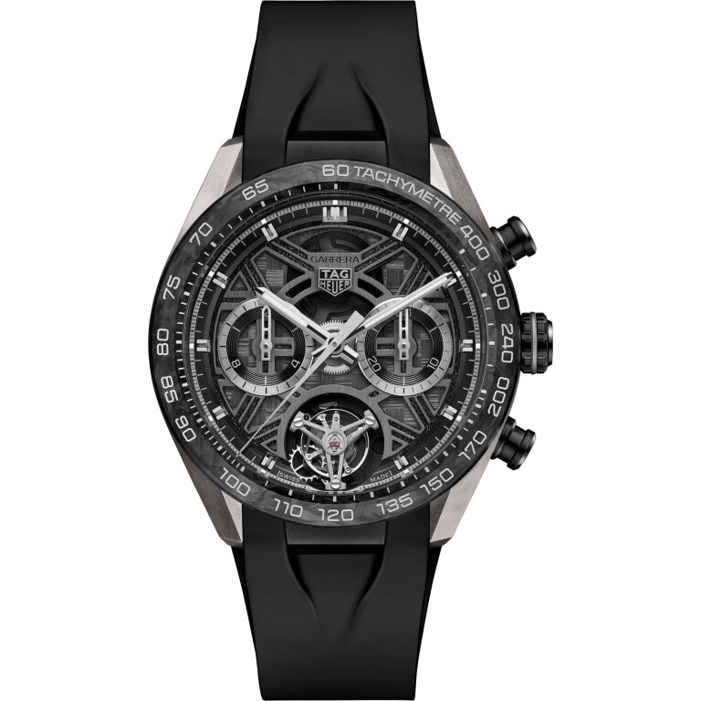 TAG Heuer Carrera Chronograph Tourbillon 44mm - CBU5080.FT6272 - #1 TAG Heuer Carrera Chronograph Tourbillon 44mm - CBU5080.FT6272 - #1