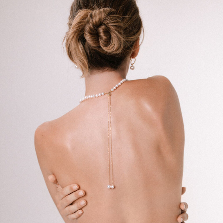 Yana Nesper Transformers parel collier geelgoud met Parel - TR9 - #3 Yana Nesper Transformers parel collier geelgoud met Parel - TR9 - #3