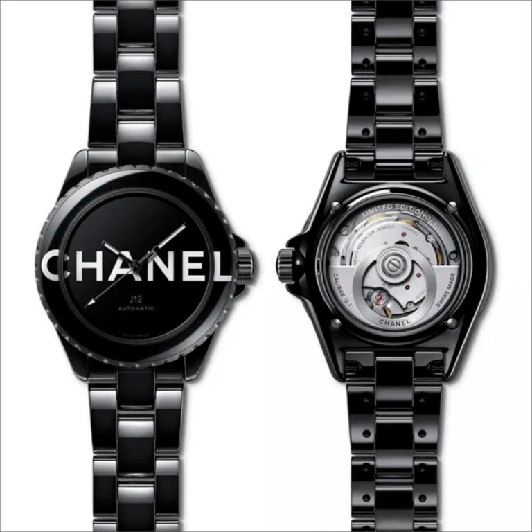 CHANEL J12 Black Wanted 38mm - H7418 - #2 CHANEL J12 Black Wanted 38mm - H7418 - #2