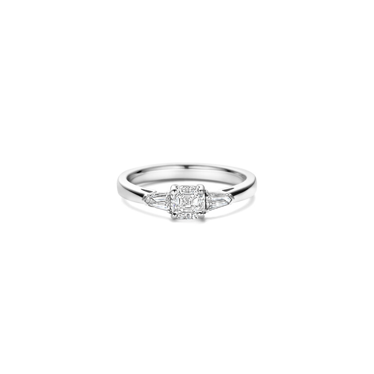 Royal Asscher Ava ring platina met diamant - R.113.PLAT.12 GIA - #3 Royal Asscher Ava ring platina met diamant - R.113.PLAT.12 GIA - #3