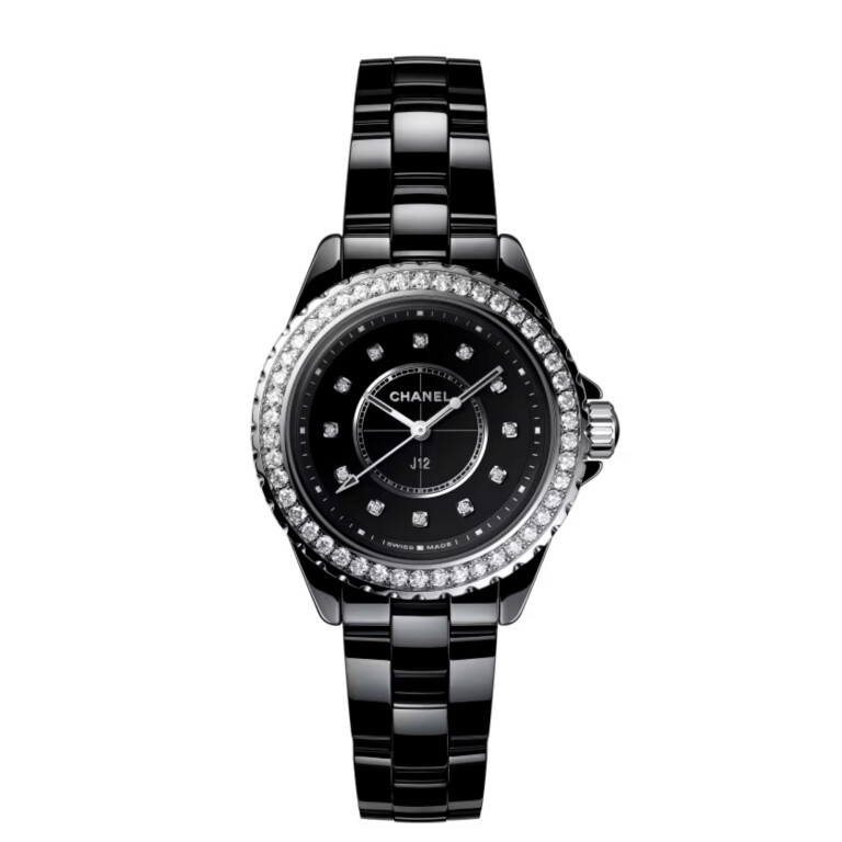 CHANEL J12 Black Diamond Bezel & Indicators 33mm - H6419 - #1 CHANEL J12 Black Diamond Bezel & Indicators 33mm - H6419 - #1