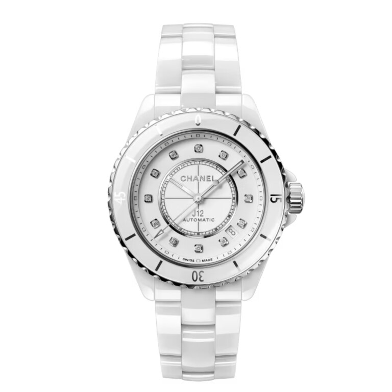 CHANEL J12 White Diamond Indicators 38mm - H5705 - #1 CHANEL J12 White Diamond Indicators 38mm - H5705 - #1